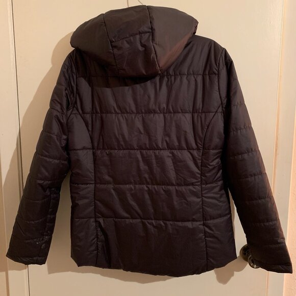 AriatTek insulated puffer jacket Womens Large Dark Grey - Picture 5 of 9